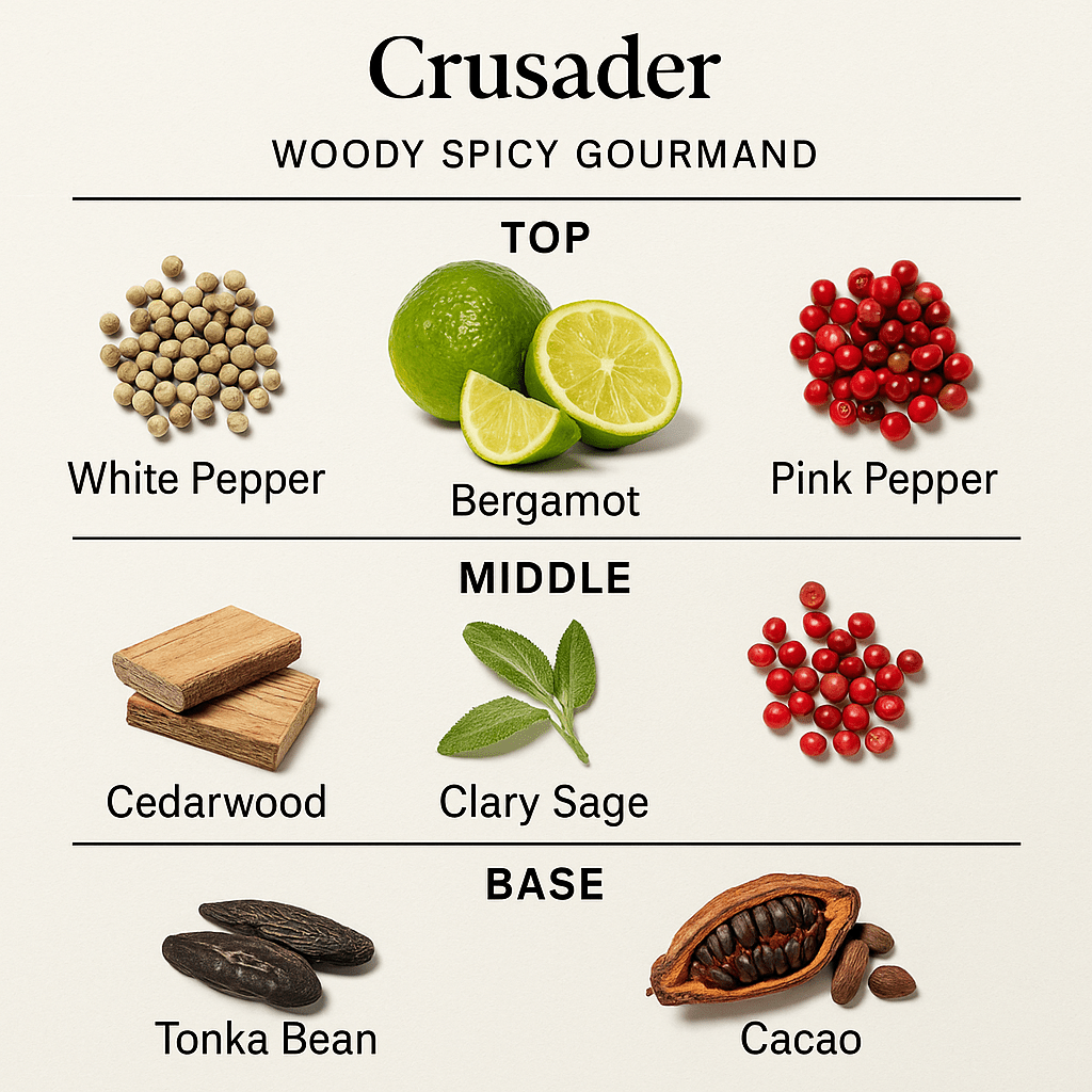 Crusader – Extrait de Parfum (50 ml) | House of Legacy - House of Legacy