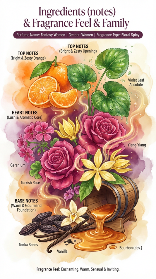 Fantasy Women – Extrait de Parfum (100 ml) | House of Legacy - House of Legacy