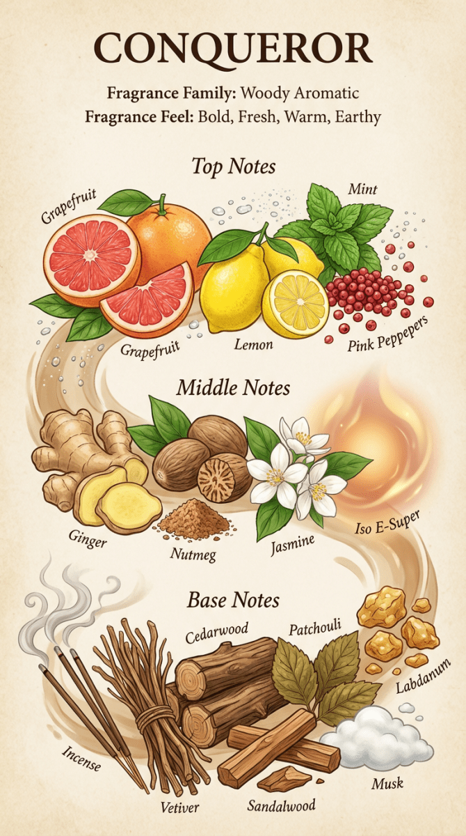 Conqueror – Extrait de Parfum (100 ml) | House of Legacy - House of Legacy