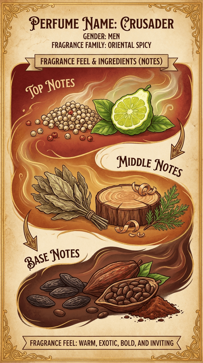Crusader – Extrait de Parfum (100 ml) | House of Legacy - House of Legacy