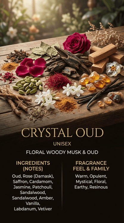 Crystal Oud – Extrait de Parfum (100 ml) | House of Legacy - House of Legacy