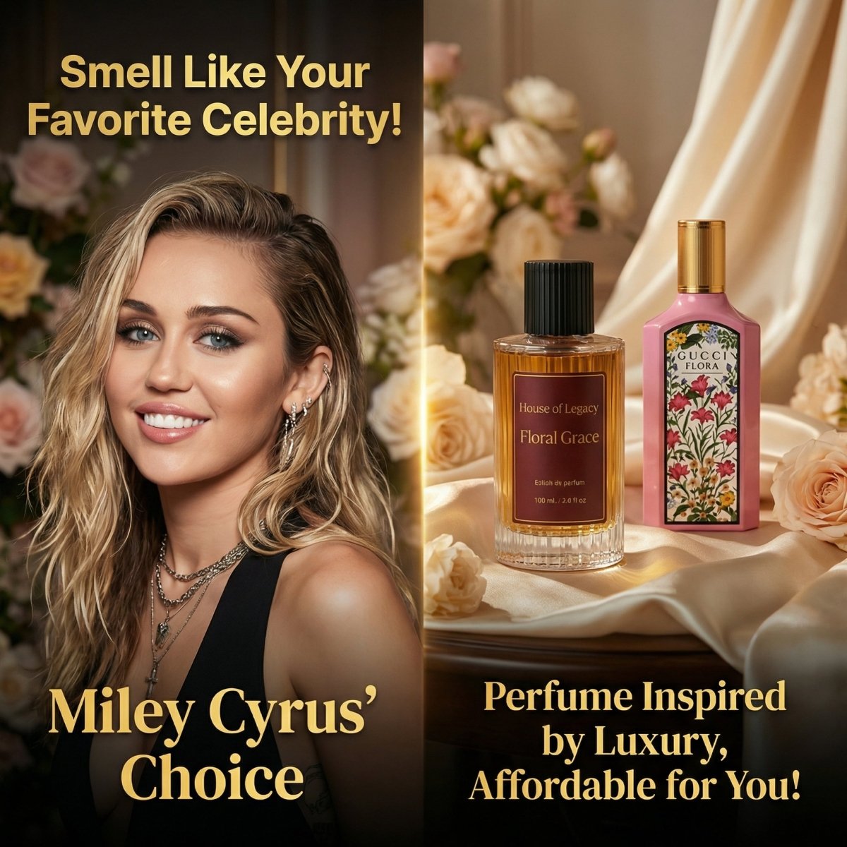 Floral Grace – Extrait de Parfum (100 ml) | House of Legacy - House of Legacy