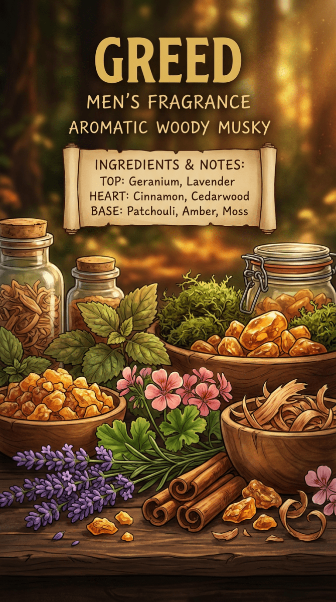 GREED – Extrait de Parfum (100 ml) | House of Legacy - House of Legacy