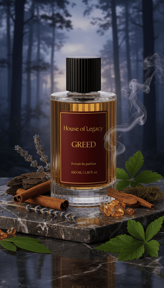GREED – Extrait de Parfum (30 ml) | House of Legacy - House of Legacy