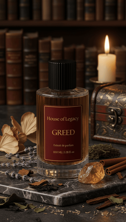 GREED – Extrait de Parfum (30 ml) | House of Legacy - House of Legacy