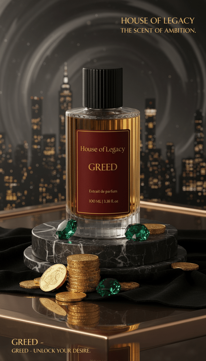 GREED – Extrait de Parfum (30 ml) | House of Legacy - House of Legacy