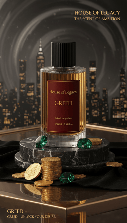 GREED – Extrait de Parfum (30 ml) | House of Legacy - House of Legacy