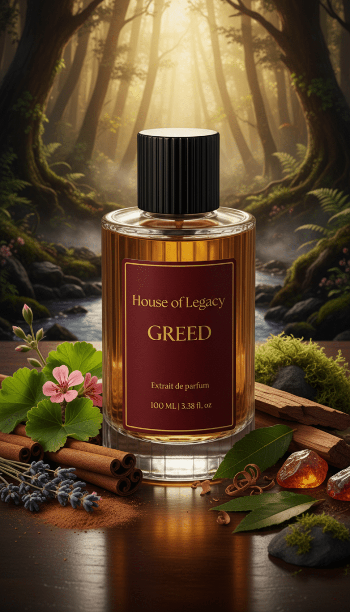 GREED – Extrait de Parfum (30 ml) | House of Legacy - House of Legacy