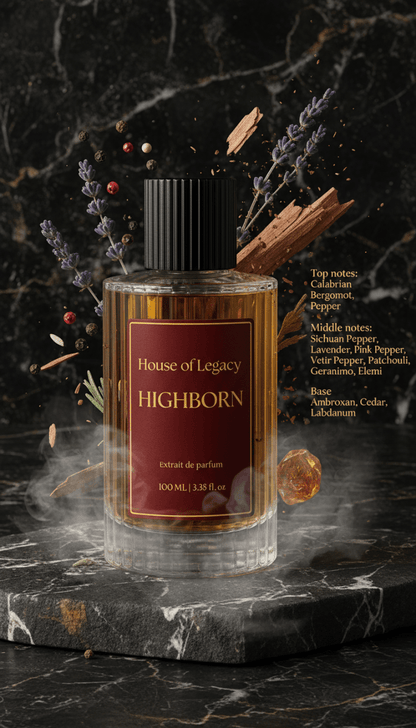 HIGHBORN – Extrait de Parfum (30 ml) | House of Legacy - House of Legacy