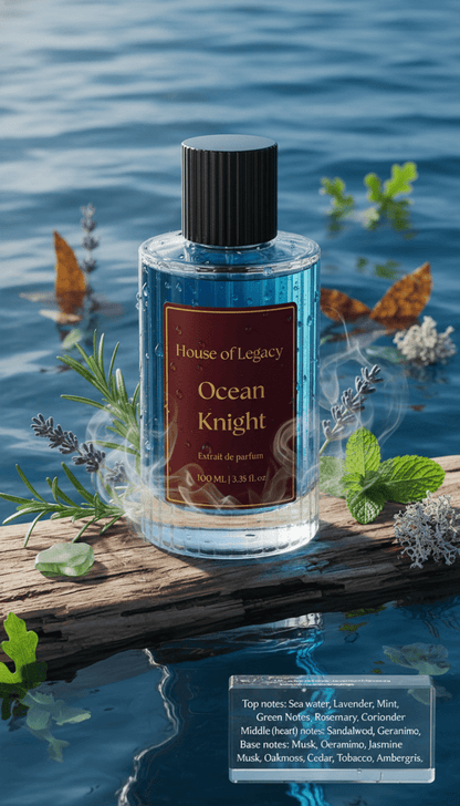 Ocean Knight – Extrait de Parfum (30 ml) | House of Legacy - House of Legacy