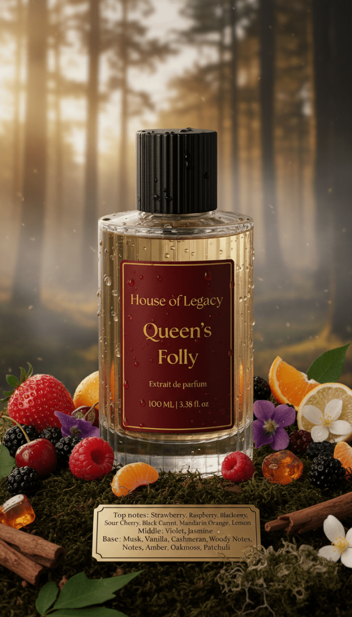 Queen’s Folly – Extrait de parfum (30 ml) | House of Legacy - House of Legacy