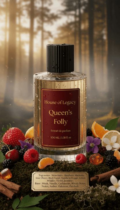 Queen’s Folly – Extrait de parfum (30 ml) | House of Legacy - House of Legacy