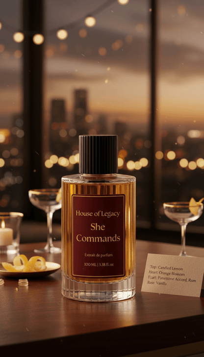 She Commands – Extrait de Parfum (30 ml) | House of Legacy - House of Legacy