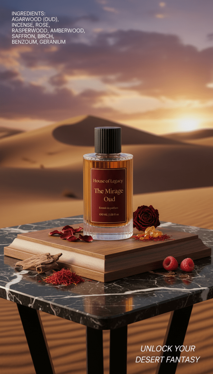 The Mirage Oud – Extrait de Parfum (30 ml) | House of Legacy - House of Legacy