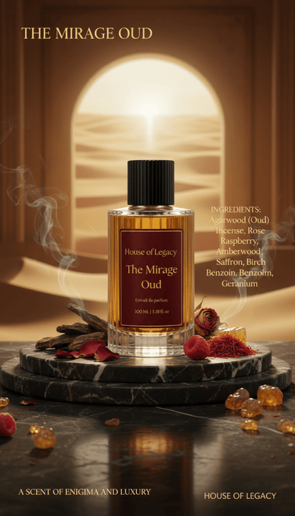 The Mirage Oud – Extrait de Parfum (30 ml) | House of Legacy - House of Legacy