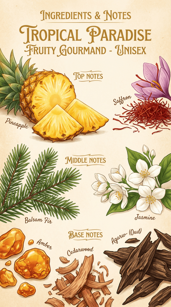 Tropical Paradise – Extrait de Parfum (100 ml) | House of Legacy - House of Legacy