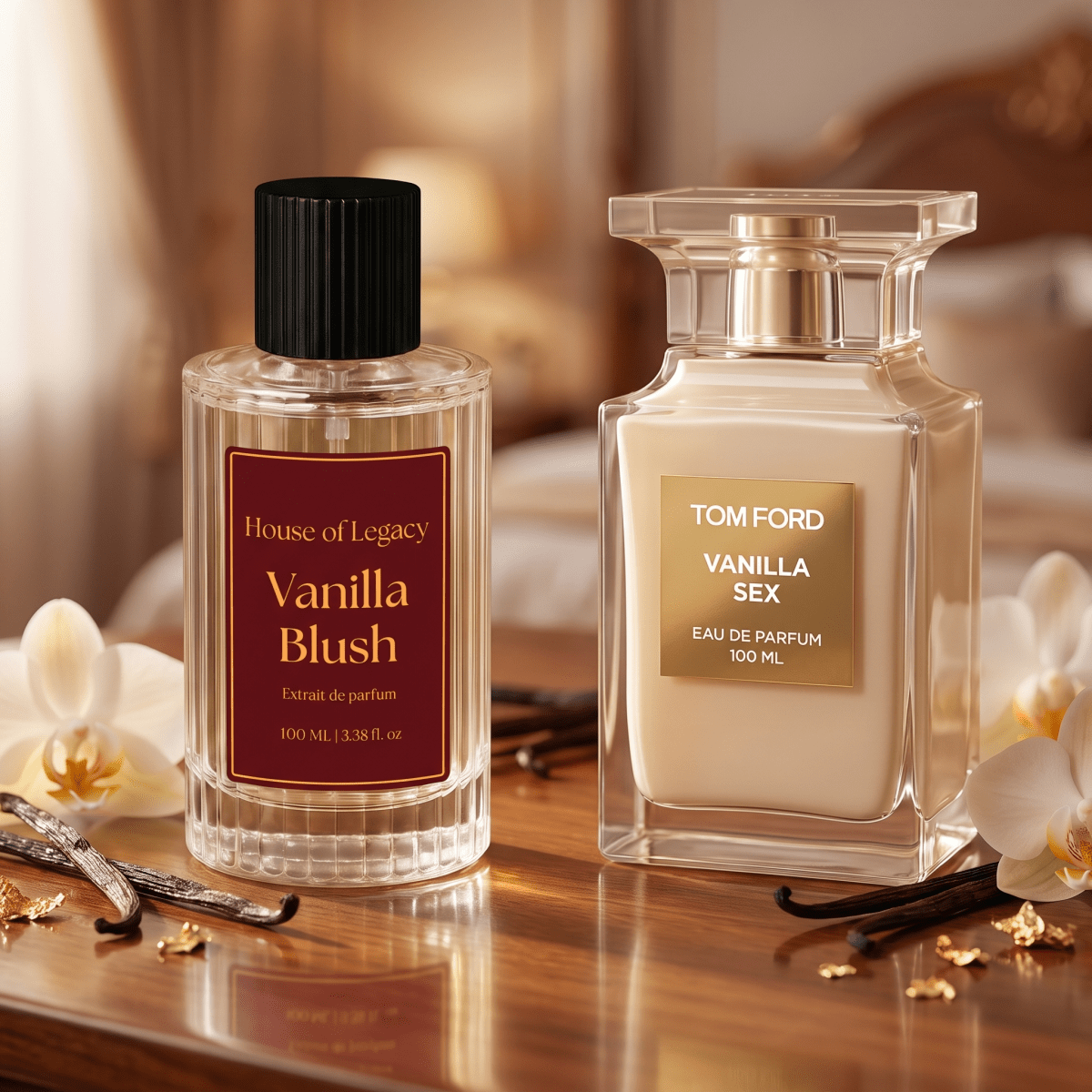 Vanilla Blush – Extrait de Parfum (100 ml) | House of Legacy - House of Legacy